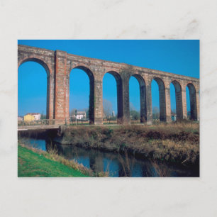Carte Postale Europe, Italie. Aquaduc près de Lucques.