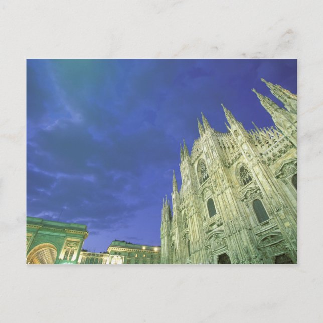 Carte Postale Europe, Italie, Lombardie, Milan. Le Duomo, (Devant)