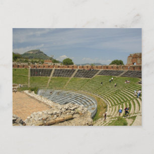 Carte Postale Europe, Italie, Sicile, Taormina. 3ème siècle 2