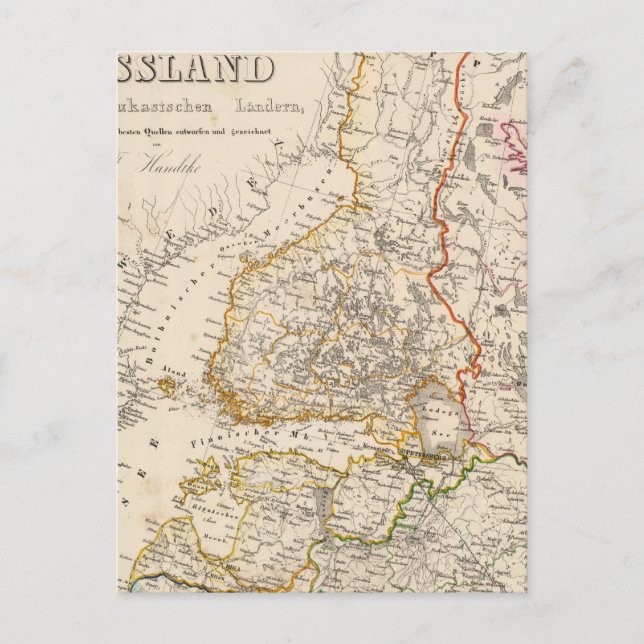 Carte Postale Europe, Russie, Finlande 2 (Devant)