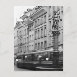 Carte Postale Europe, Suisse, Berne. Tramway, Marktgasse
