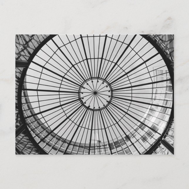 Carte Postale Europe, Suisse, Zurich. Dôme en verre du (Devant)