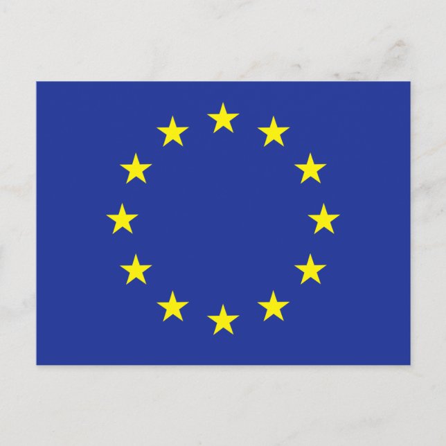 Carte Postale Europe Union européenne (Devant)
