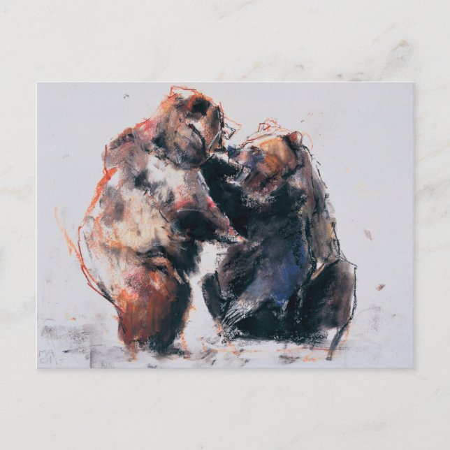 Carte Postale European Brown Bears 2001 (Devant)