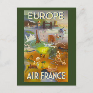 Carte postale européenne