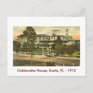 Carte Postale EUSTIS, FL.., Ocklawaha House, 1912