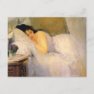 Carte Postale Eva Gonzales - Réveil des femmes