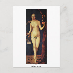Carte Postale Eva Par Albrecht Dürer