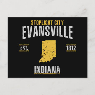 Carte Postale Evansville