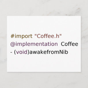 Carte Postale éveil de Nib