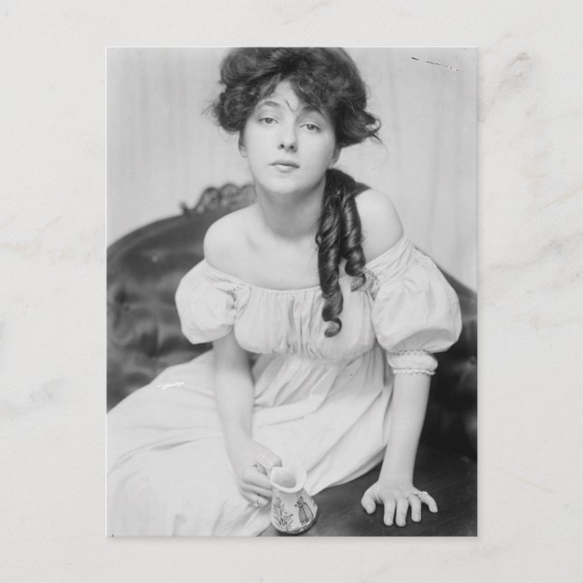 Carte Postale Evelyn Nesbitt environ 1900 (Devant)