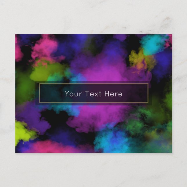 Carte Postale Événement de beauté de l'artiste maquilleur Puffs  (Devant)