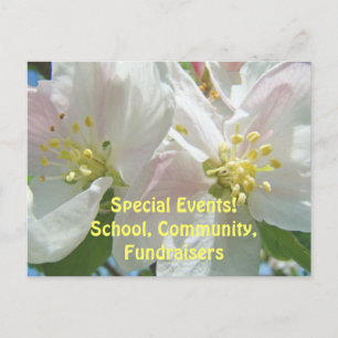 Carte Postale Événements spéciaux École Collectes de fonds Flora