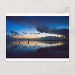 Carte Postale Evening clam hunt