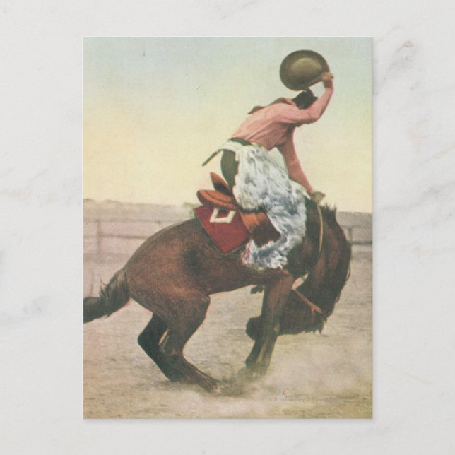 Carte Postale Everett McGucin sur Blue Dog Cheyenne Frontier Day (Devant)