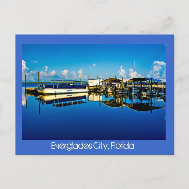 Carte Postale Everglades City, Floride, États-Unis (Devant)