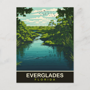 Carte Postale Everglades, Floride, Voyage