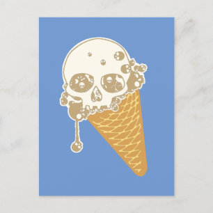 Carte postale Evil Ice Cream Cone