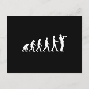 Carte Postale Évolution de la trompette