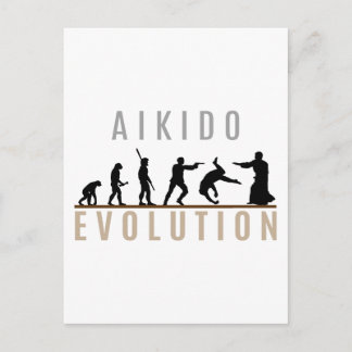 Carte Postale Évolution de l'Aikido