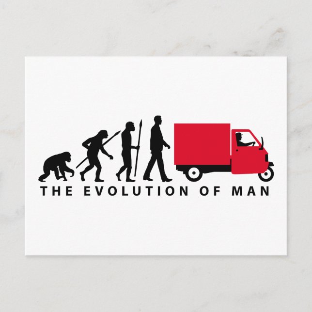Carte Postale Evolution des mini téléporteurs (Devant)