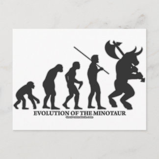 Carte Postale Évolution du MInotaur