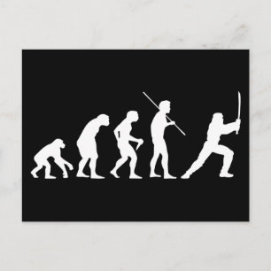 Carte Postale Évolution du Ninja - de l'homme au ninja