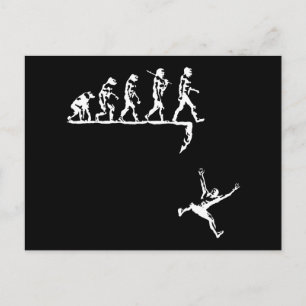 Carte Postale Évolution et destin