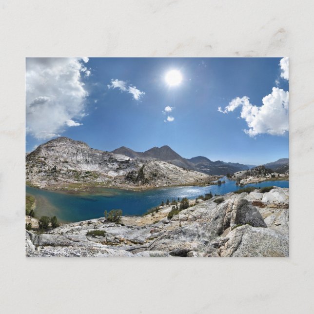 Carte Postale Evolution Lake Panorama - sentier John Muir (Devant)