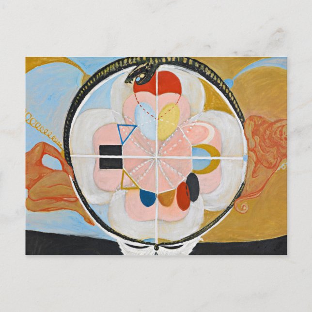 Carte Postale Evolution No.13 par Hilma af Klint (Devant)
