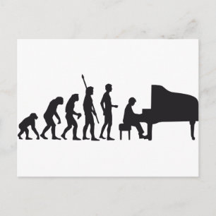 Carte Postale evolution piano