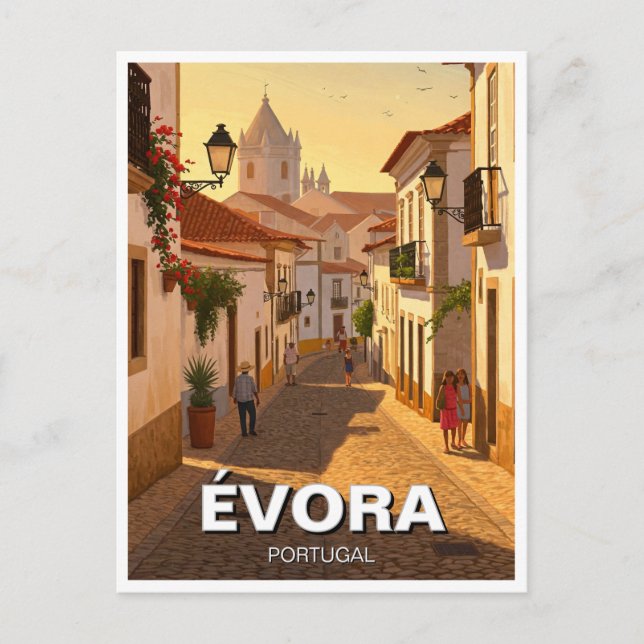 Carte Postale Evora Évora Portugal Travel (Devant)