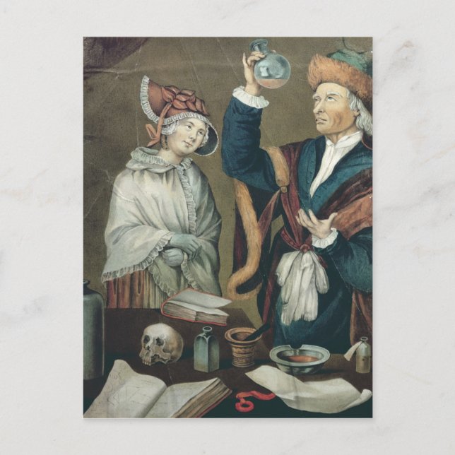 Carte Postale Examen de l'urine (Devant)