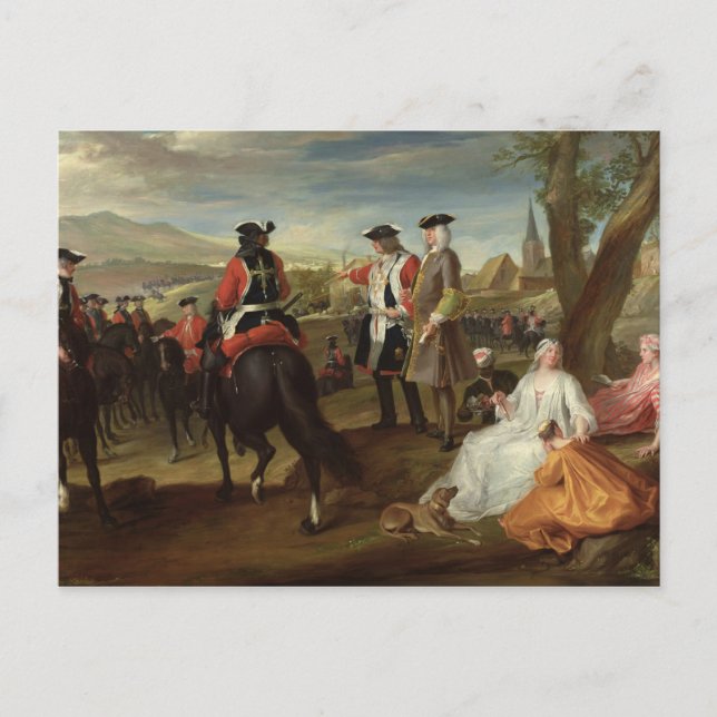 Carte Postale Examen des mousquetaires noirs (Devant)
