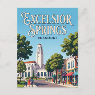 Carte Postale Excelsior Springs, Missouri