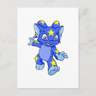 Carte Postale Excited Starry Acara