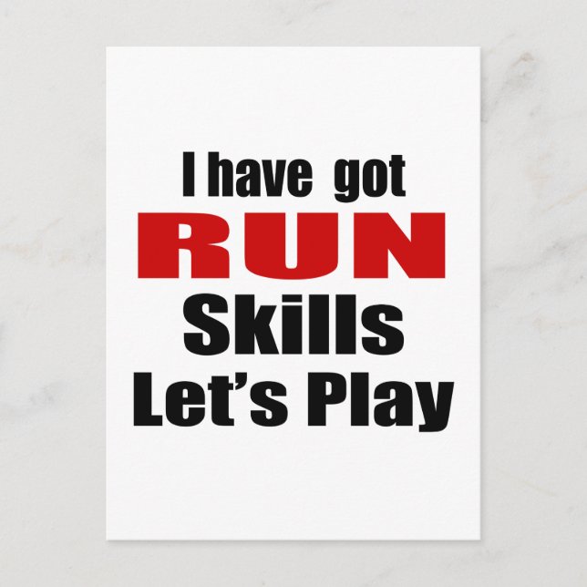 CARTE POSTALE EXÉCUTER DES CONCEPTS DE COMPÉTENCES (Devant)