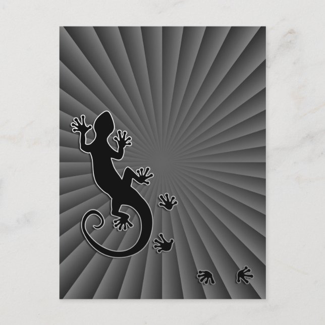 Carte Postale Exécution de Gecko (Devant)