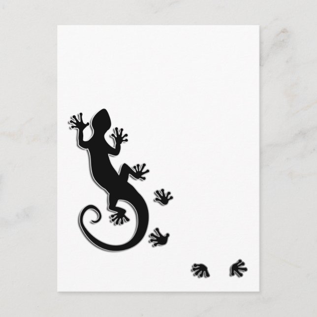 Carte Postale Exécution de Gecko (Devant)