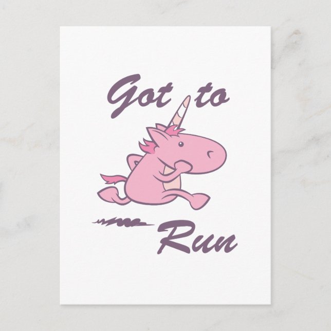 Carte Postale Exécution de Unicorn (Devant)