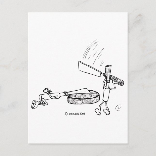 Carte Postale Exécution des roseaux (Devant)