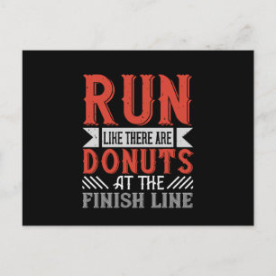 Carte Postale Exécution - Exécuter comme il y a des beignes