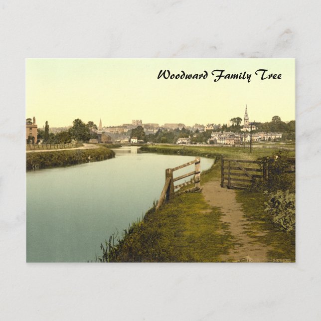 Carte Postale Exeter, Devon, Angleterre (Devant)