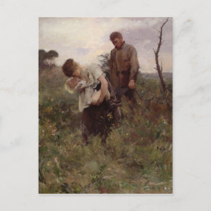 Carte Postale Exode, 1893