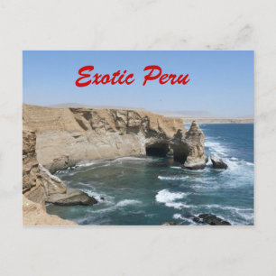 Carte Postale Exotic Peru Postcard