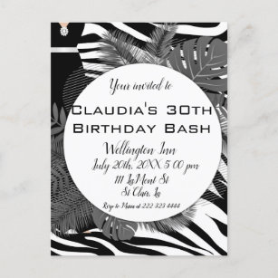 Cartes Zebre D Anniversaire Zazzle Fr
