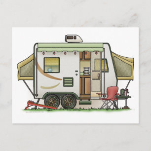 Carte Postale Expandable Hybred Trailer Camper