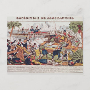 Carte Postale Expédition en Constantine