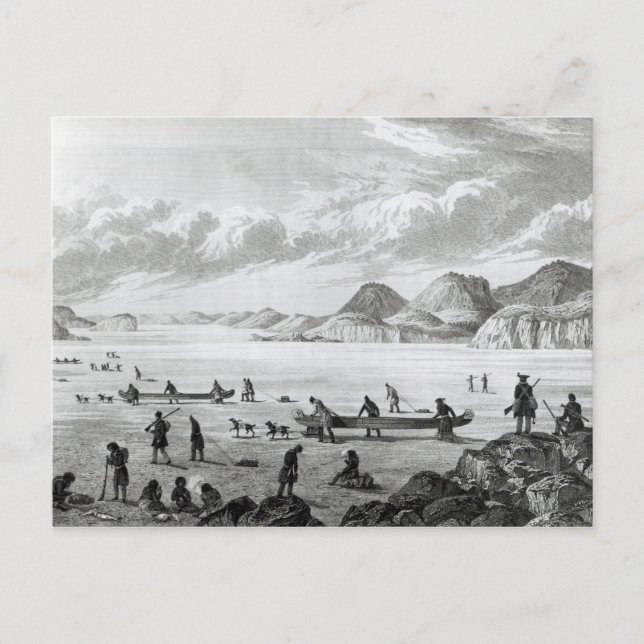 Carte Postale Expédition passant par Point Lata sur (Devant)