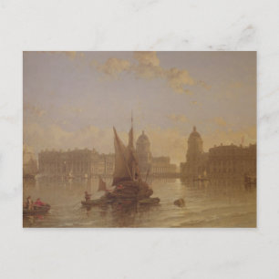 Carte Postale Expédition sur la Tamise à Greenwich